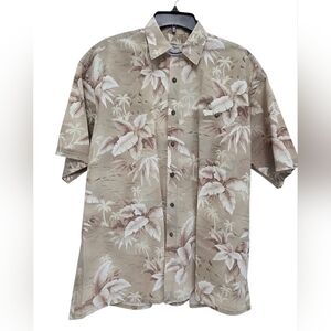 Moda Campia Moda Casual Short Sleeve Shirt Size XL